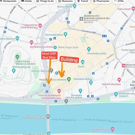 Bed & Breakfast Extralarge Queen In The Heart Of With Balcony Bratislava